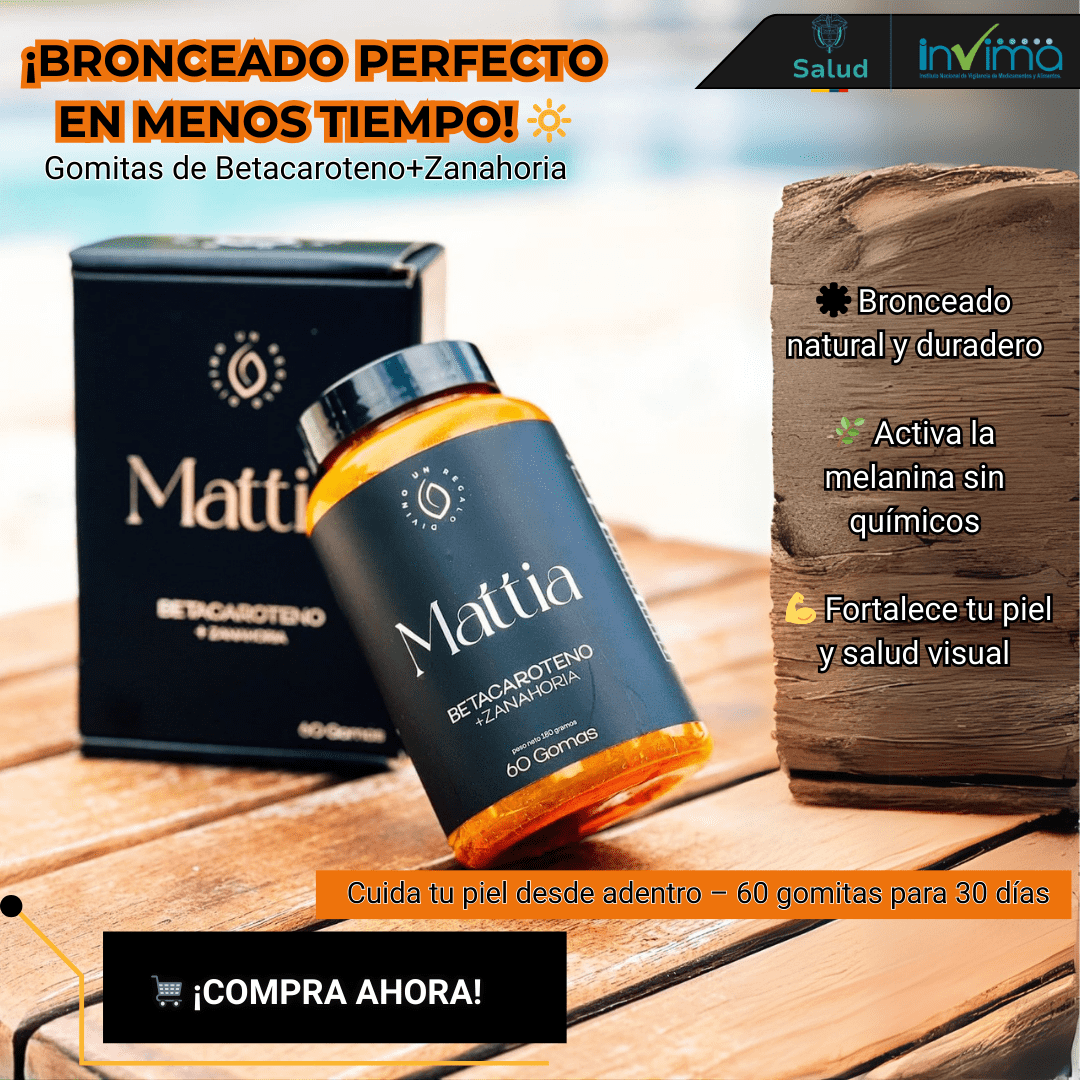 BronceaVital™ Mattia - Broncea Protege y Resalta tu Belleza