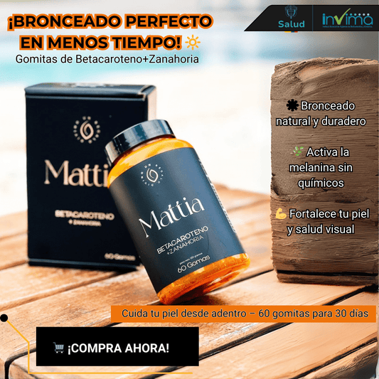 BronceaVital™ Mattia - Broncea Protege y Resalta tu Belleza