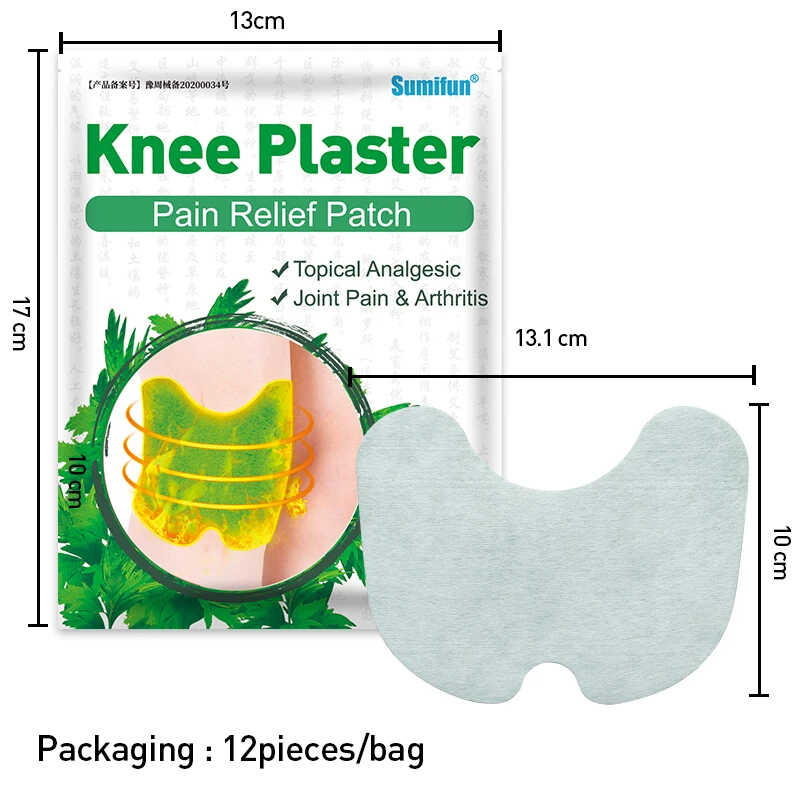 Knee Patch PRO™ – Alivio instantáneo para tus rodillas x 12 und